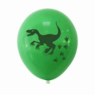 Baloane din Latex, 14/Tipla Imprimeu Dinozauri 30cm, 12/set Engros
