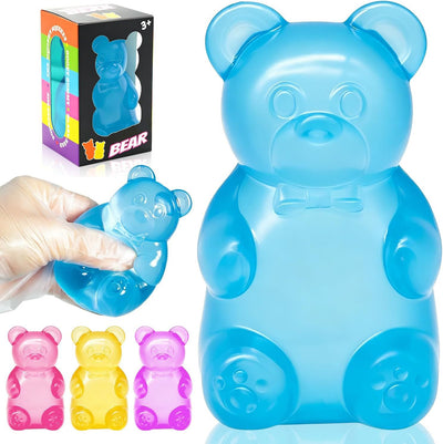 Jucărie Squishy 12/set, Gummy Bear 7cm, Antistres, Stretch, Diferite Culori Engros