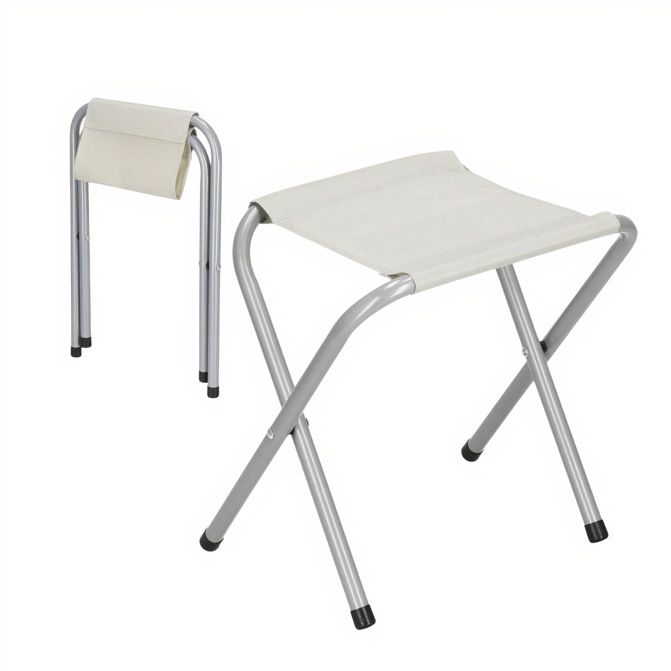 Scaun Pliabil pentru Camping sau Pescuit, 35x30cm din Metal Engros