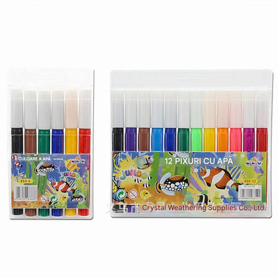 Carioci 6/Set, Pe Baza de Apa, 12 cm Engros