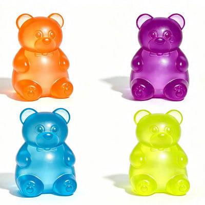 Jucărie Squishy 12/set, Gummy Bear 7cm, Antistres, Stretch, Diferite Culori Engros