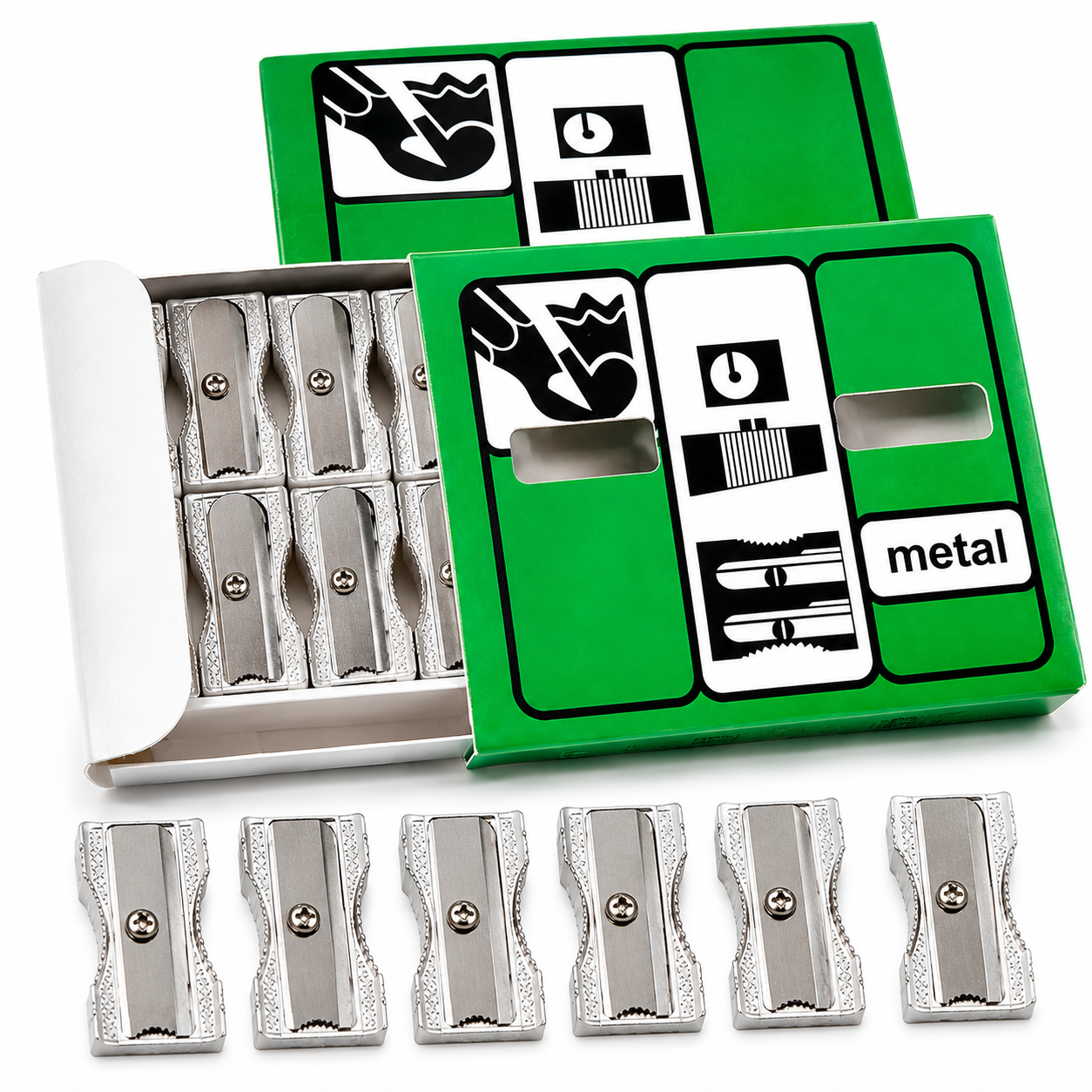 Ascutitoare 24/Set, din Metal, 2 cm Engros