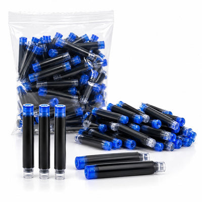 Rezerve Cerneala Albastra Ink 026 pentru Stilou, 100 Buc/Set Engros