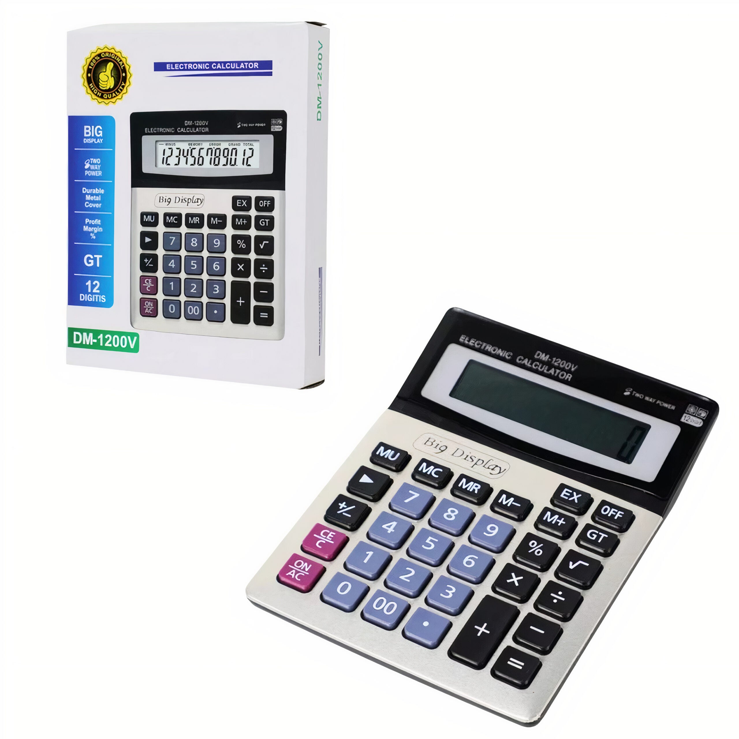 Calculator Desktop, DM-1200V 12 cifre Engros