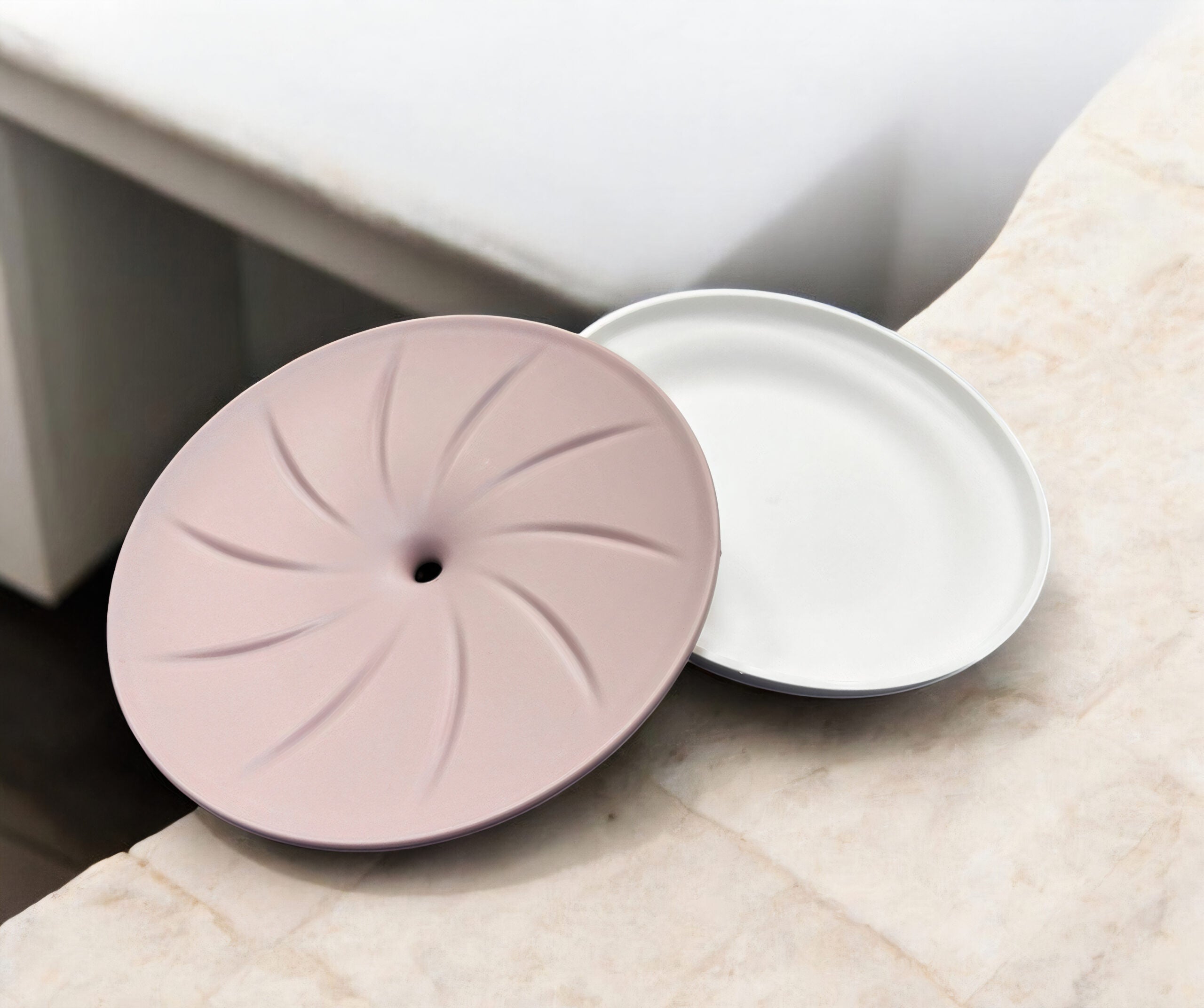 Sapuniera cu Suport din Plastic, 12cm Engros