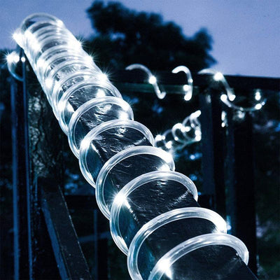 Instalație Luminoasă 70m LED Alb Rece, Furtun Transparent pentru Crăciun Engros