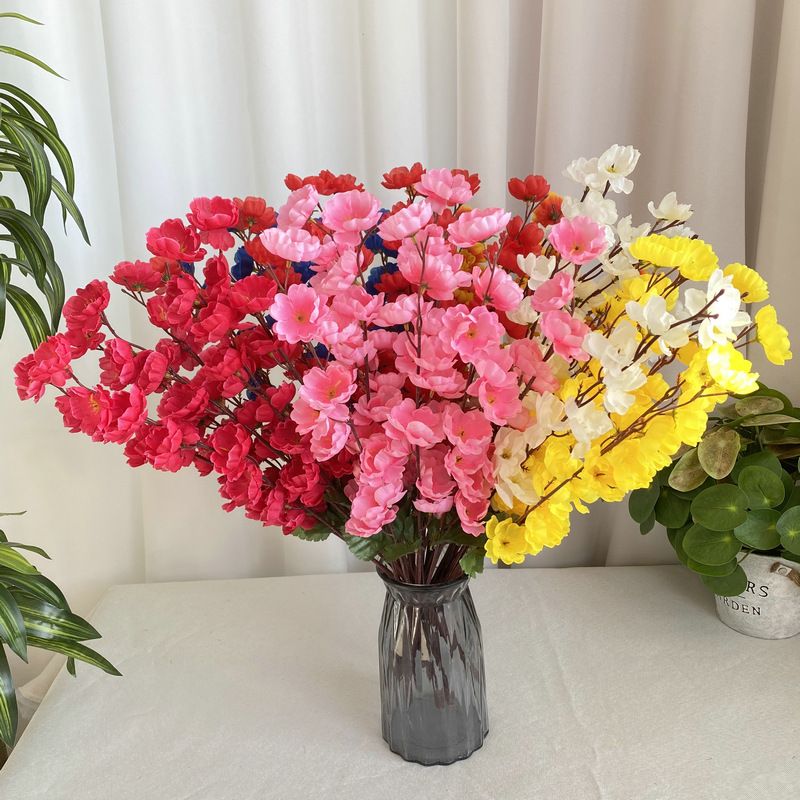 Flori Artificiale 2/set Tip Floare de Cireș 60cm, Diferite Culori Engros