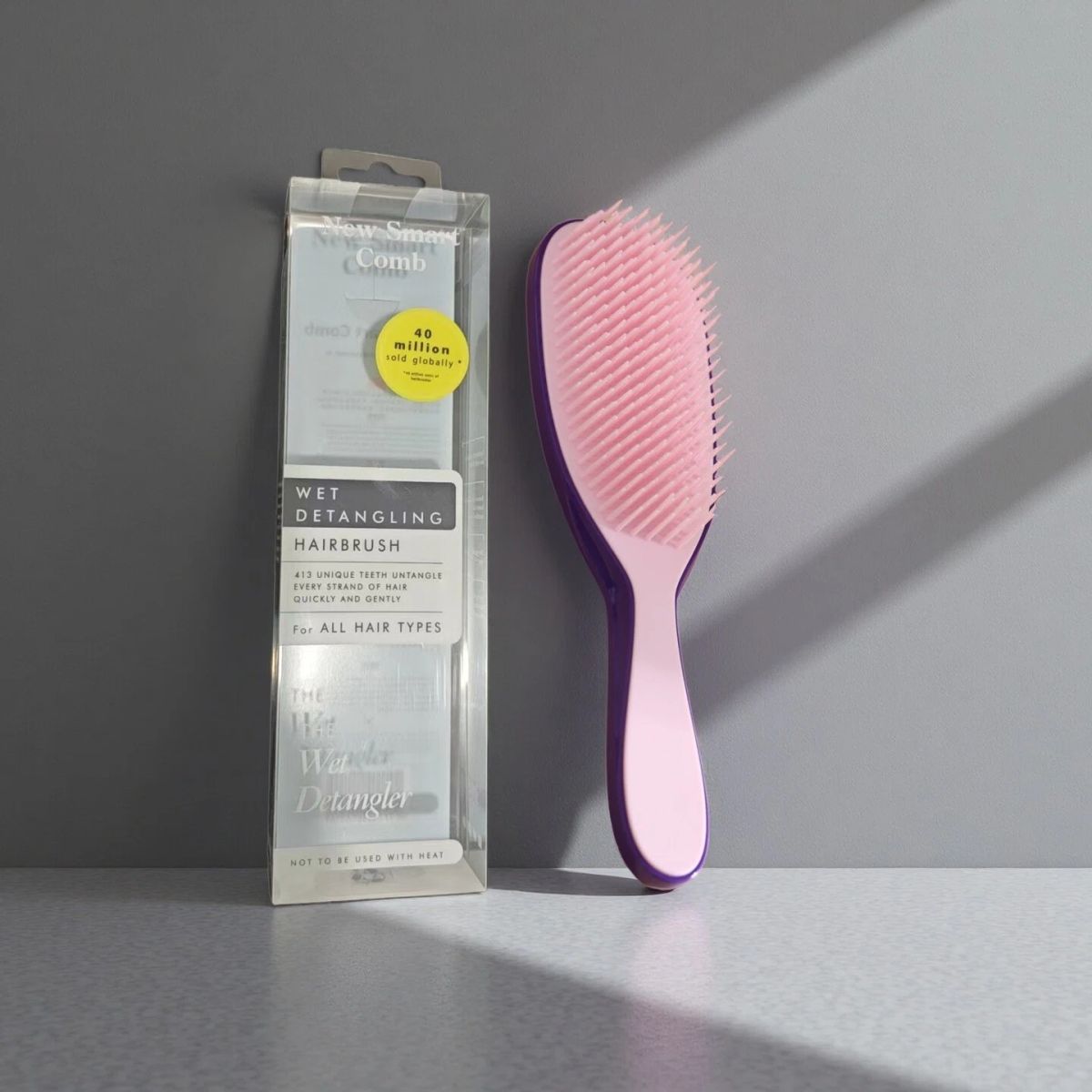 Perie de Păr 20cm din Plastic, Peri Flexibili Antirupere, Diferite Culori Engros