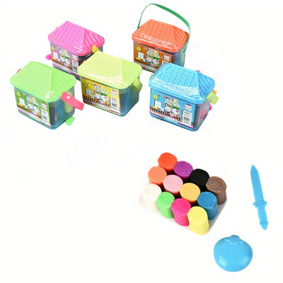 Plastilina Colorata 12 Culori pentru Copii, Casa Mare Diferite Culori Engros