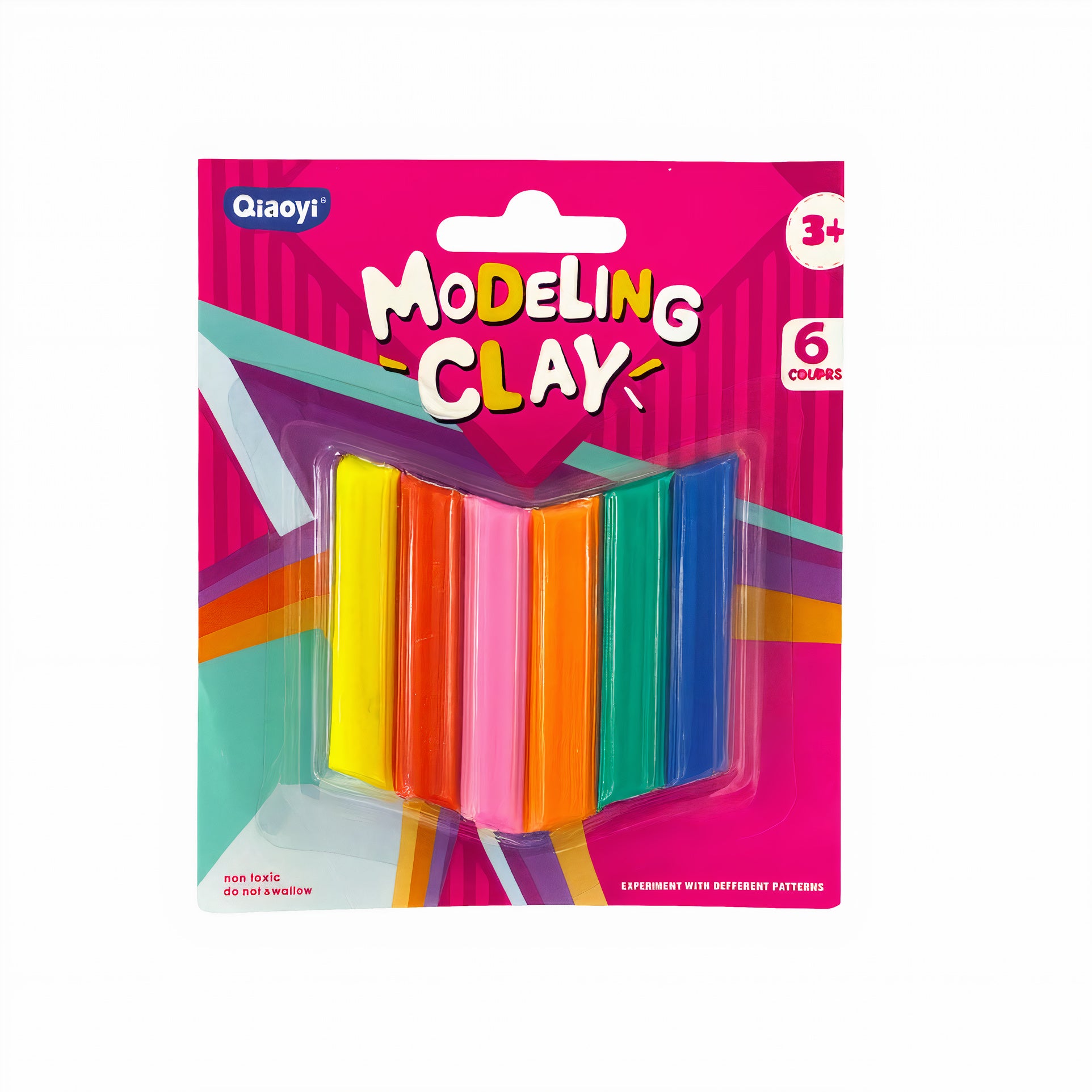 Plastilina Colorata 6 Culori, pentru Copii Engros