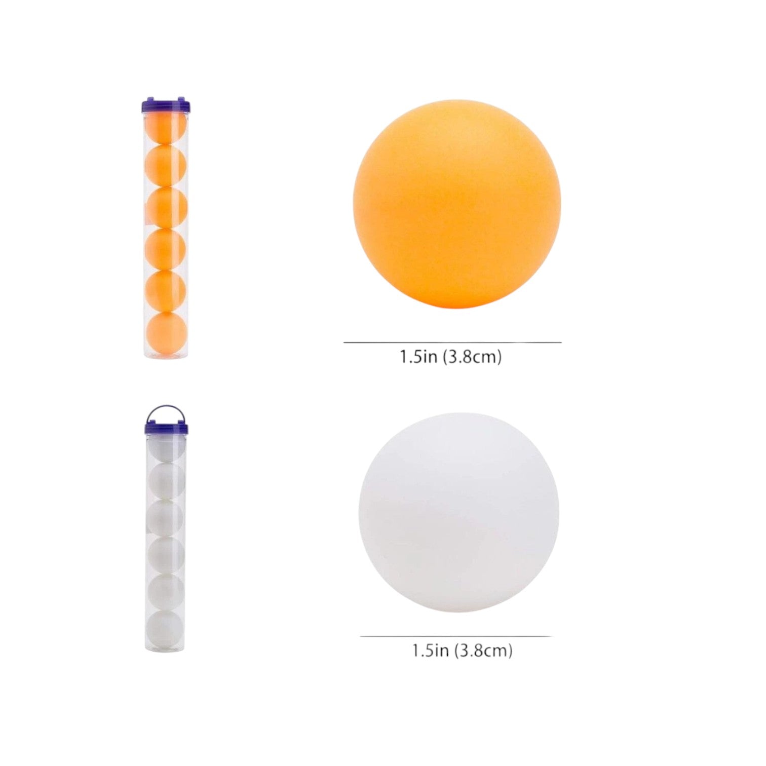 Mingii Ping Pong, 6buc/tub Engros