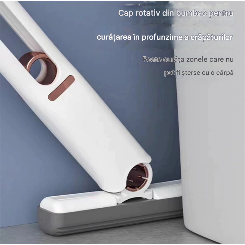 Mop de Mana Portabil 25cm, Cu Sistem de Stoarcere Curatare Manuala Engros
