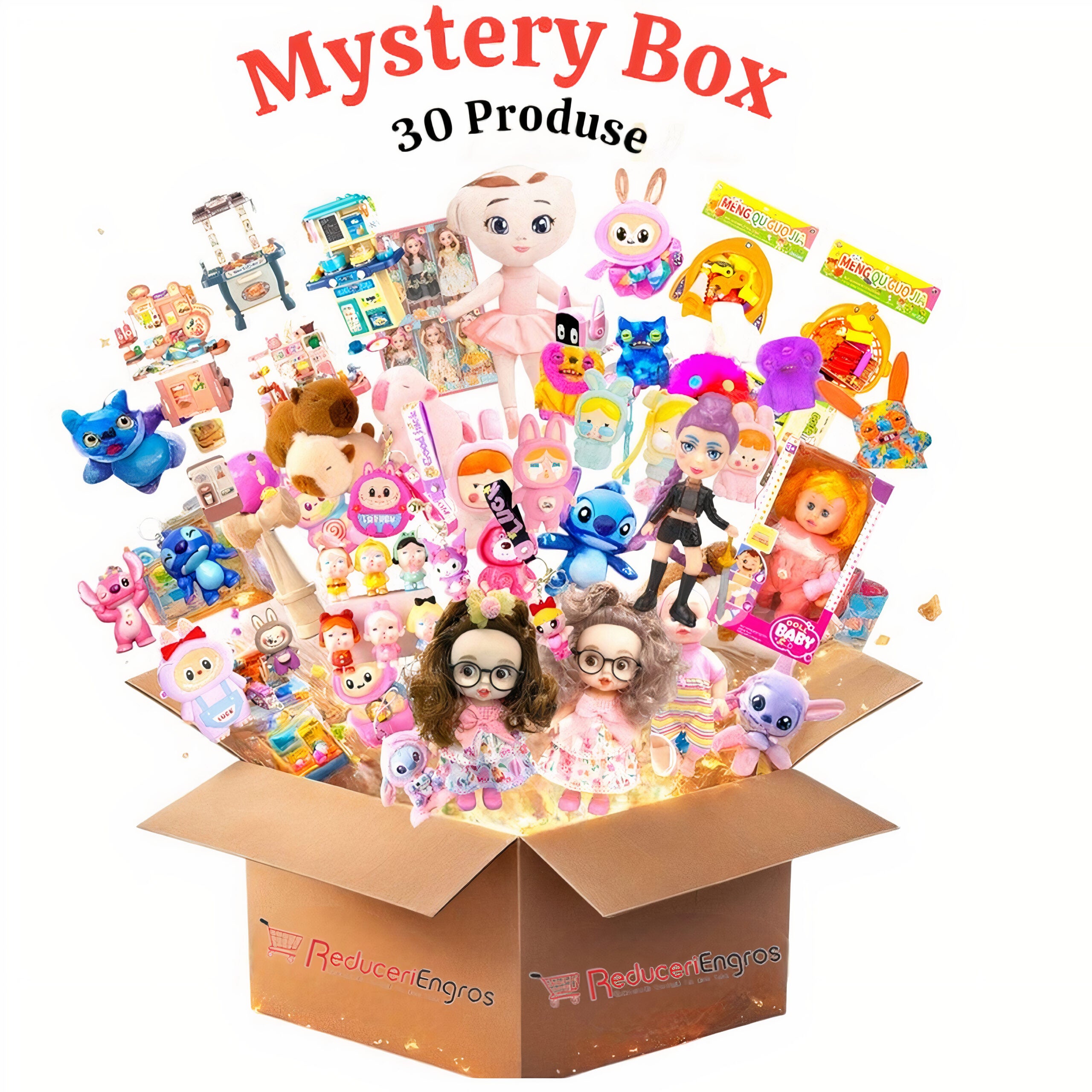 Mystery Box, Cadouri Surpriza, Jucarii pentru Fete 30 de Produse Engros