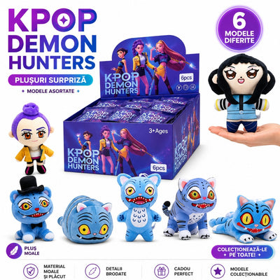 Jucarie de Plus KPOP Demon Hunters 15-20cm Random BlindBox Engros