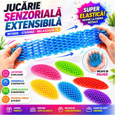 Jucarie Antistres 12/set Model Breloc, din Plastic 25cm Diferite Culori Engros