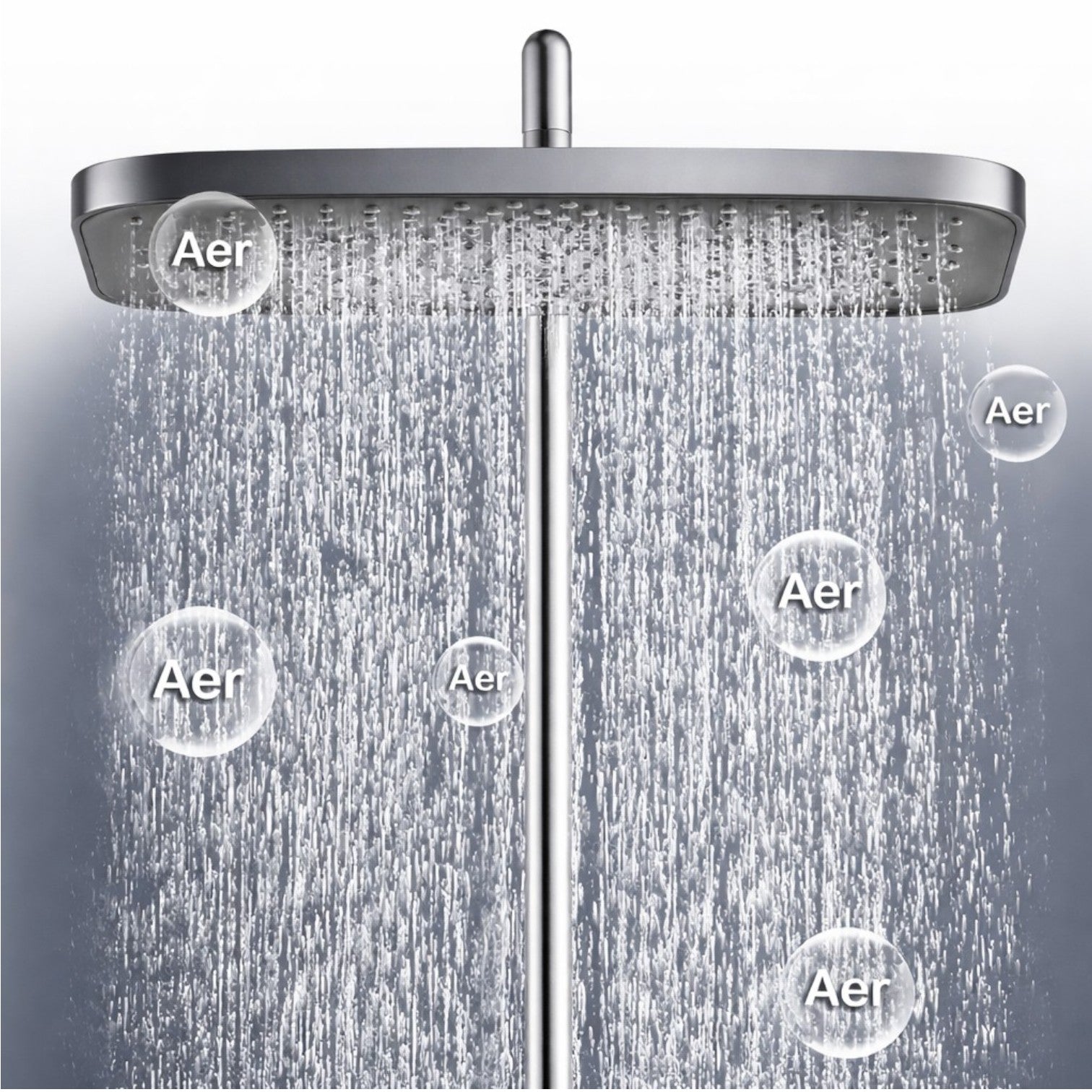 Set Duș Smart cu Afișaj LED și Control Termostatic, 4 Moduri de Pulverizare, Tehnologie cu Aer Engros
