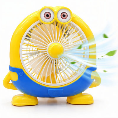 Ventilator Electric 27x25cm, Portabil, Model Minion, din Plastic Engros