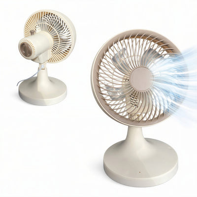 Ventilator Electric 25.5x25x26cm, 220W, Oscilant, Detașabil, din Plastic Engros