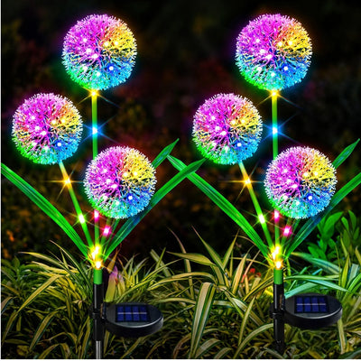 Lampa Solara 2/set pentru Gradina 76cm Model Papadie, Multicolora Engros