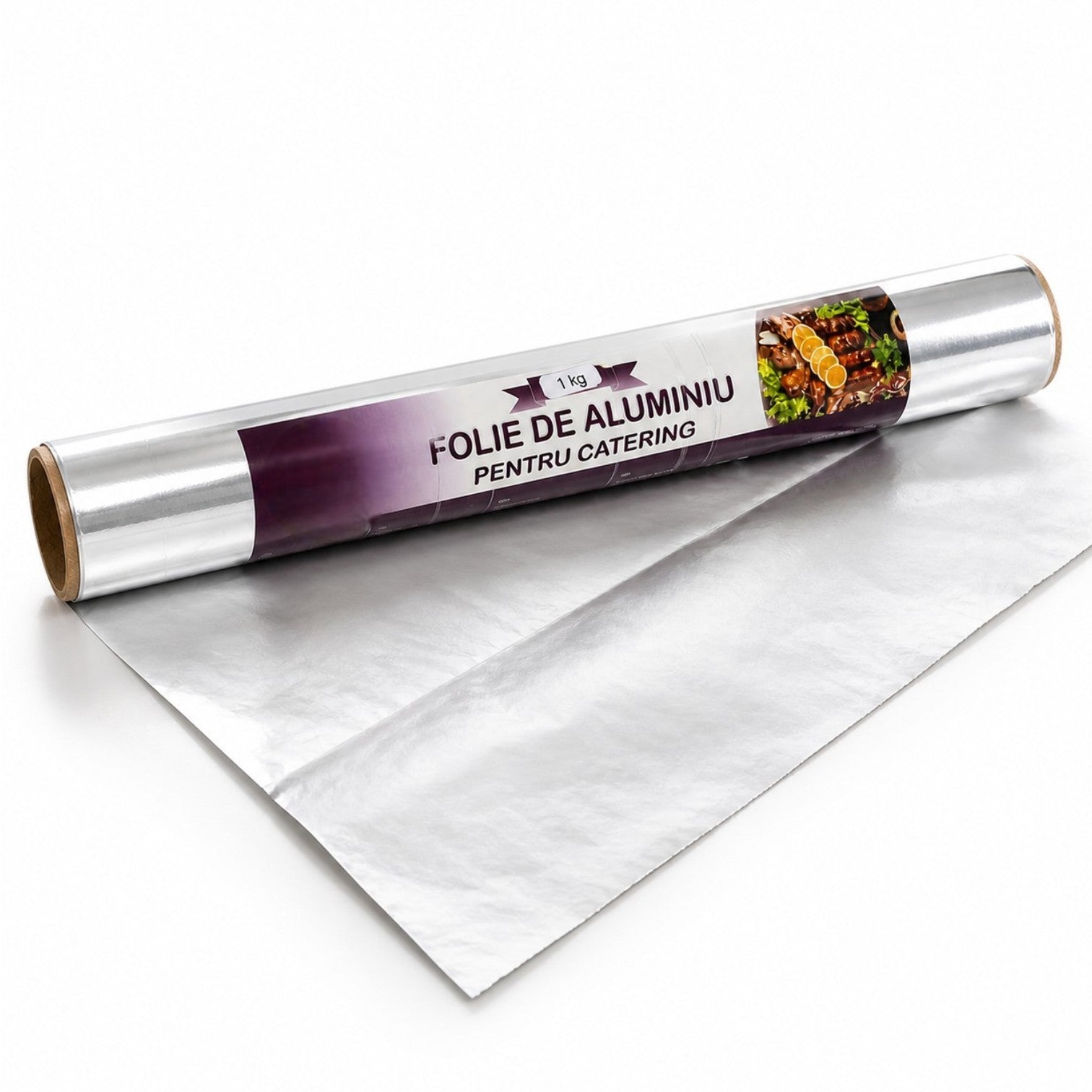 Folie de Aluminiu 1kg, Rola 46cm Latime Engros