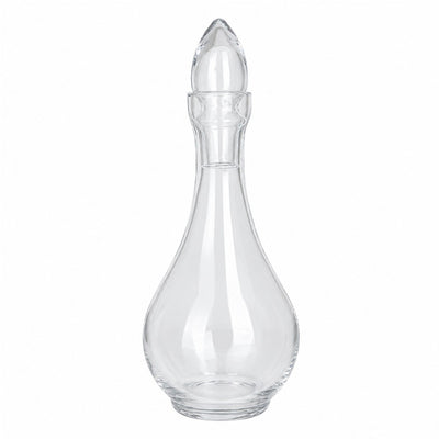 Decantor din Sticla 1.20L, cu Dop 33cm Transparent, pentru Vin si Bauturi Engros