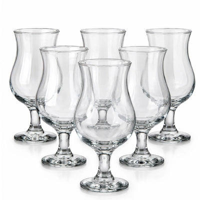 Pahar cu Picior 375ml, 6/set, din Sticla 17.5cm, Transparent Engros