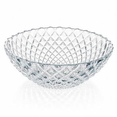 Bol din Sticlă 6/set, Model Cristal 17x5.5cm, Transparent Engros