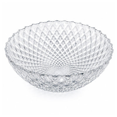 Bol din Sticlă 6/set, Model Cristal 17x5.5cm, Transparent Engros