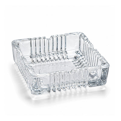 Scrumiera 10x3cm din Sticla, Model Cristal Engros
