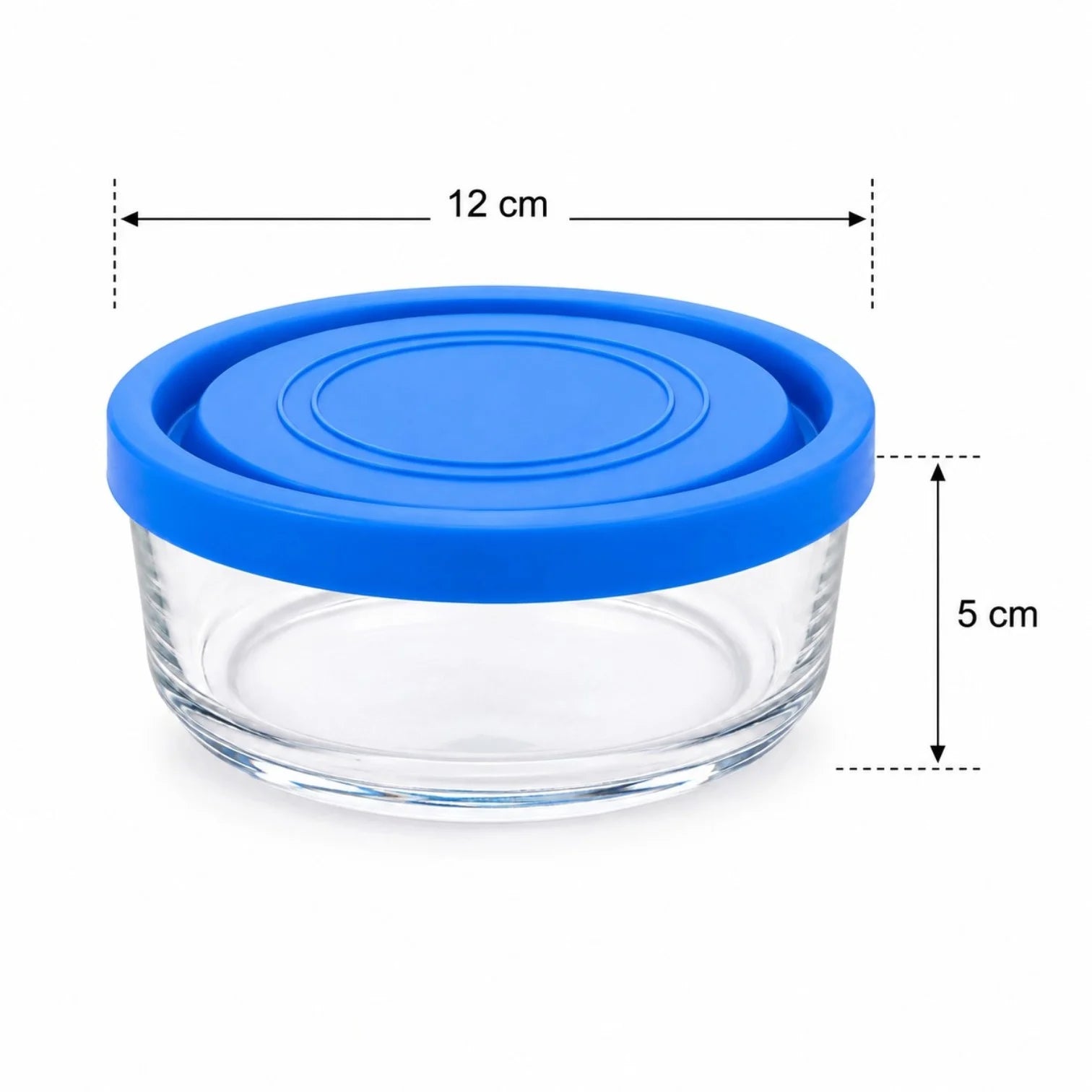 Vase Termorezistente din Sticlă pentru Cuptor, 5+1 Piese, Diferite Dimensiuni, cu Capac și Tăvi pentru Gătit Engros