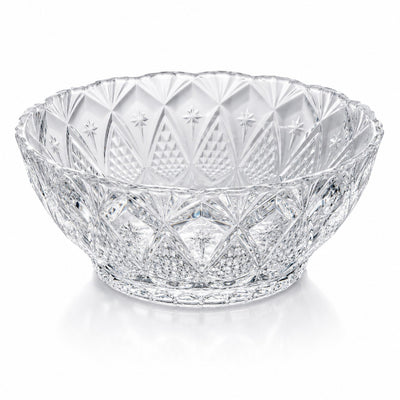 Bol din Sticlă 6/set, Model Cristal, 12.5x5.5cm, Transparent Engros