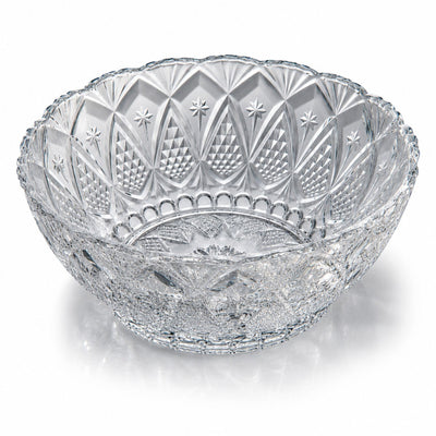 Bol din Sticlă 6/set, Model Cristal, 12.5x5.5cm, Transparent Engros