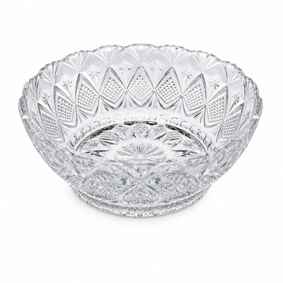 Bol din Sticla 23.5x10cm, Model Cristal Floral Engros