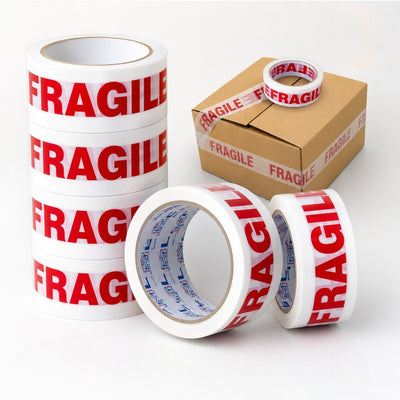 Banda Adeziva Scotch 6/set, 90Y Fragile 4.8cm x 82m Engros