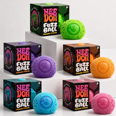Minge Antistres Smiley Face 6.5cm, Jucărie Senzorială Squishy cu Țepi Moi și Spumă Albă Slow Rising, Stretch & Squeeze, Diferite Culori Engros