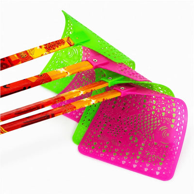 Paleta Muste 76cm cu Maner din Lemn, Diferite Culori Engros