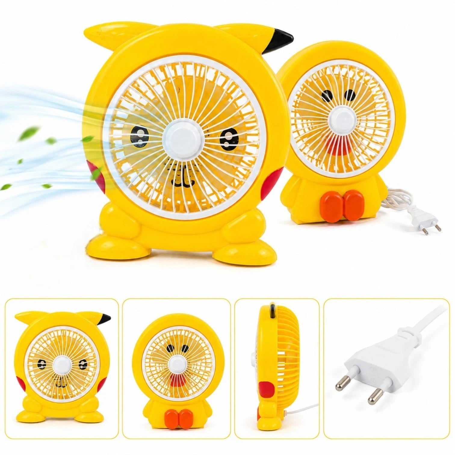 Ventilator Electric 25x30cm, Modele Personaje, Alimentare la Priză, Diferite Modele Engros