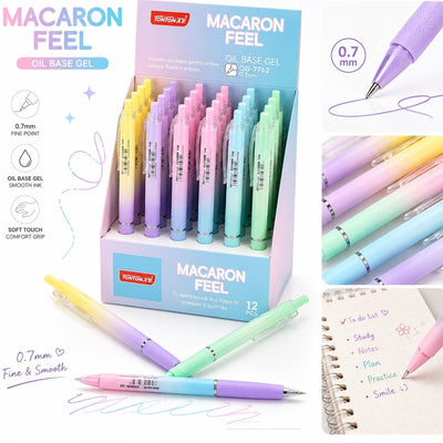 Pix cu Gel 14cm Model Pastel Ombre, 36/set Diferite Culori Engros