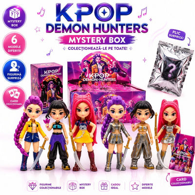 Figurine 6/set KPOP Demon Hunters Blind Box 10cm, Diferite Modele Engros