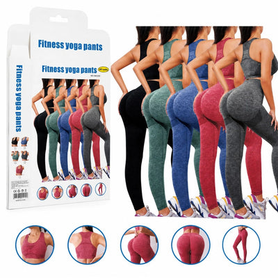 Compleu Sport Damă One Size, Talie Înaltă, Diferite Culori Engros