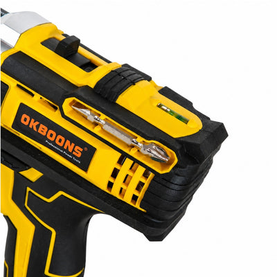 Bormașină cu Acumulator 48V OKBOONS, Set Complet 36 Piese, 2 Acumulatori, Încărcător și Valiză de Transport Engros