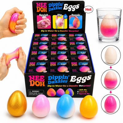 Jucarie Squishy Ou Color Changing 24/Set, 6cm, Antistres Slow Rising, Își Schimbă Culoarea în Apă, Super Moale și Elastică, Diferite Culori Engros