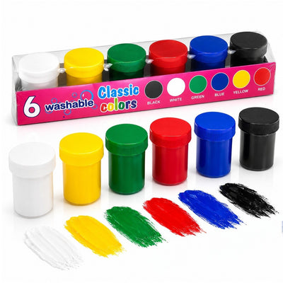 Acuarele la Tub 20ml Classic 6/set, Diferite Culori cu Pensula 15cm Engros