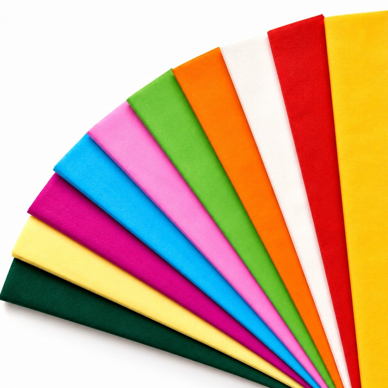 Hartie Creponata 10/set Diferite Culori 50x98cm Engros