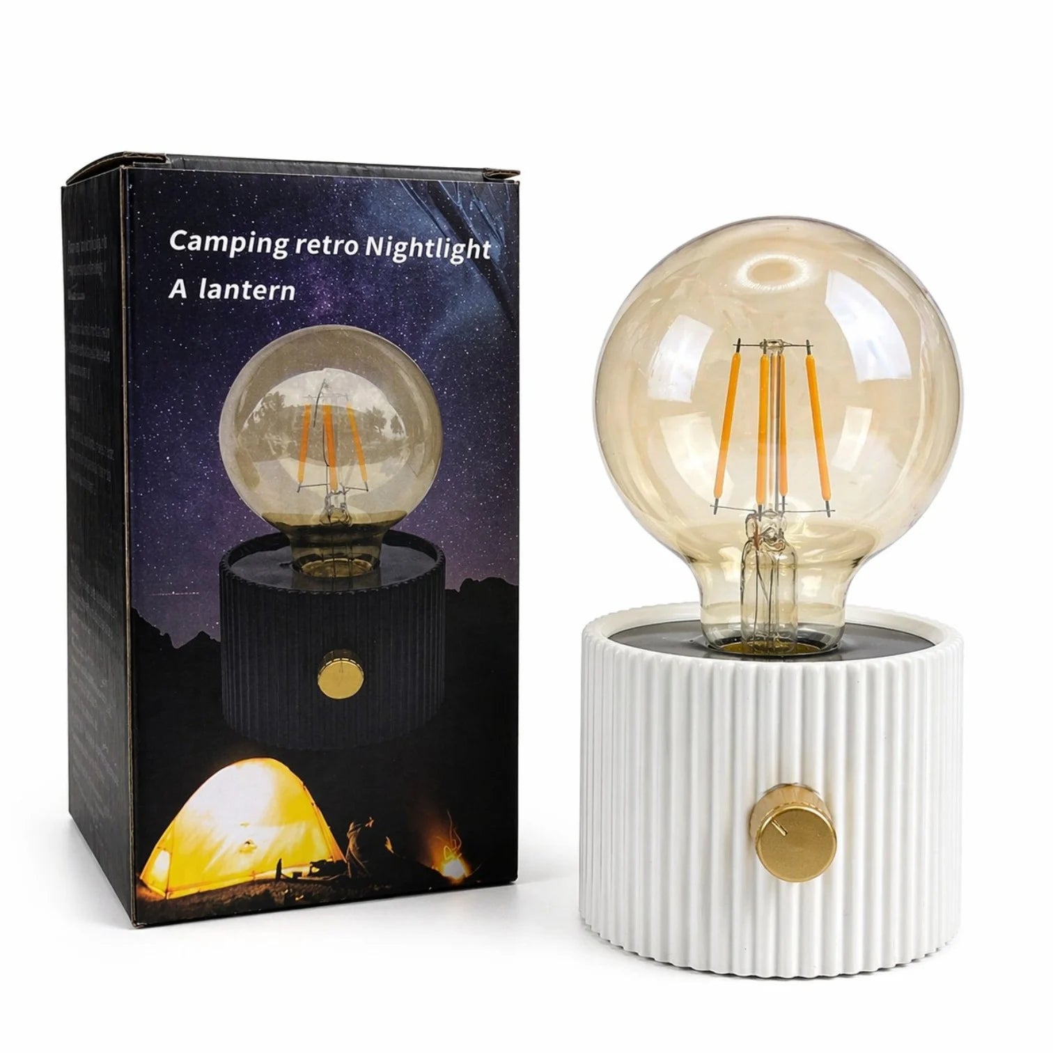 Lampă LED Decorativă 15.5x8.5cm, cu Buton Reglare Intensitate, Lumină Caldă, Incarcare USB Engros