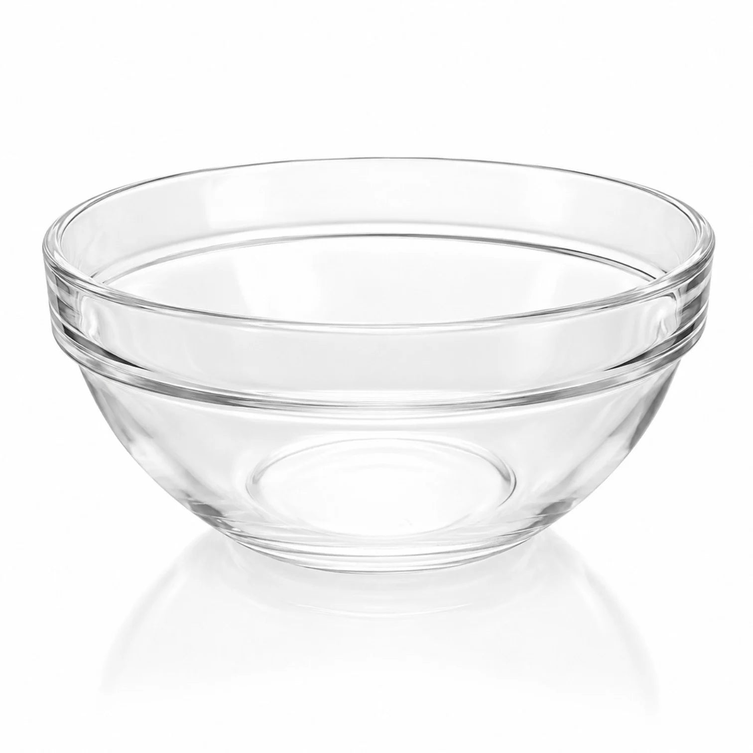 Bol din Sticlă 6/set, Transparent 17x7.5cm Engros