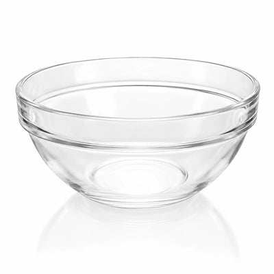 Bol din Sticlă 6/set, Transparent 17x7.5cm Engros