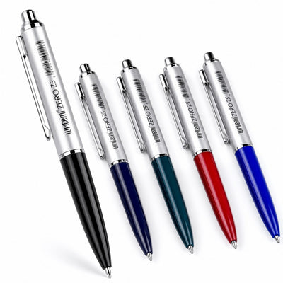 Pix cu Bila 36/set, Retractabil, Scriere Albastra, Diferite Culori Engros