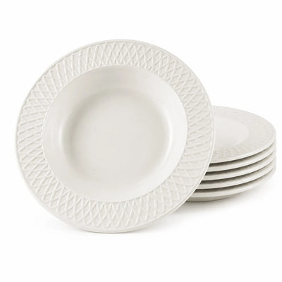 Farfurie Adanca 6/set, din Arcopal 21x2.5cm, cu Model Engros