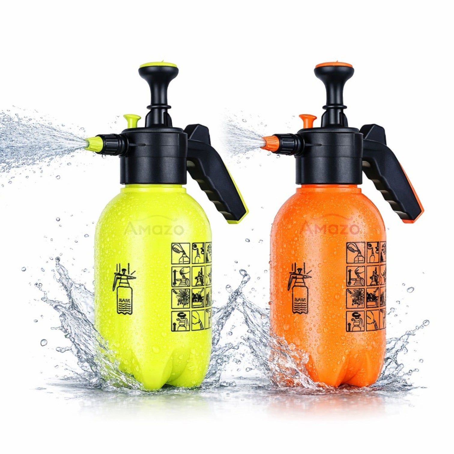 Pulverizator Manual pentru Gradina, 2L cu Pompare din Plastic Engros
